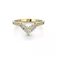 Festive Juliette Side timanttisormus 0,21 ct keltakulta - Sivukivisormukset - 14-676-021-KK-150 - 2