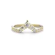 Festive Juliette Side timanttisormus 0,21 ct keltakulta - Sivukivisormukset - 14-676-021-KK-150 - 4
