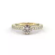 Festive Juliette morganiitti-timanttisormus 0,18 ct - Sivukivisormukset - 14-517-088M-KK-150 - 3
