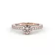 Festive Juliette morganiitti-timanttisormus 0,18 ct - Sivukivisormukset - 14-517-088M-PK-150 - 3