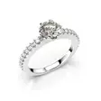 Festive Juliette morganiitti-timanttisormus 0,18 ct - Sivukivisormukset - 14-517-088M-VK-150 - 1