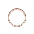 Festive Juliette rivitimanttisormus 0,27 ct punakulta - Rivitimanttisormukset - 14-659-027-PK-150 - 2