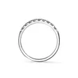 Festive Juliette rivitimanttisormus 0,27 ct valkokulta - Rivitimanttisormukset - 14-659-027-VK-150 - 2
