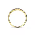 Festive Juliette rivitimanttisormus 0,32 ct keltakulta - Rivitimanttisormukset - 14-660-032-KK-150 - 2