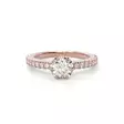 Festive Juliette timanttisormus 0,68 ct punakulta - Rivitimanttisormukset - 14-517-068-PK-150 - 3