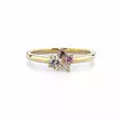 Festive Nadja Bloom Pink timanttisormus 0,12 ct keltakulta - Muut timanttisormukset - 14-691-017P-KK-150 - 2