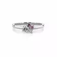 Festive Nadja Bloom Pink timanttisormus 0,12 ct valkokulta - Muut timanttisormukset - 14-691-017P-VK-150 - 2