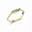 Festive Nadja Green timanttisormus 0,03 ct keltakulta - Muut timanttisormukset - 14-650-018G-KK-150 - 1