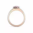 Festive Nadja Halo Pink timanttisormus 0,18 ct punakulta - Halosormukset - 14-690-028P-PK-150 - 3