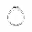 Festive Nadja Halo Pink timanttisormus 0,18 ct valkokulta - Halosormukset - 14-690-028P-VK-150 - 3