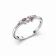 Festive Nadja Pink timanttisormus 0,03 ct valkokulta - Muut timanttisormukset - 14-650-018P-VK-150 - 1