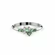 Festive Nelly Green timanttisormus 0,03 ct valkokulta - Muut timanttisormukset - 14-609-019G-VK-150 - 2