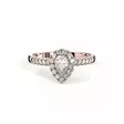 Festive Penelope timanttisomus 0,53 ct - Punakultasormukset - 14-641-053-PK-150 - 3