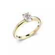 Festive Selena Timanttisormus 0,50 ct keltakulta - Solitaire sormukset - 14-683-050-KK-150 - 1