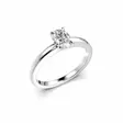 Festive Selena Timanttisormus 0,50 ct valkokulta - Solitaire sormukset - 14-683-050-VK-150 - 1