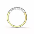 Festive Sophia timanttisormus 0,35 ct keltakulta - Rivitimanttisormukset - 14-351-035-KV-150 - 2