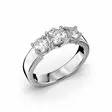 Festive Timanttisormus Trilogy Trend 1,00 ct - Sivukivisormukset - 14-445-100F-VK-150 - 1