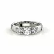Festive Timanttisormus Trilogy Trend 1,00 ct - Sivukivisormukset - 14-445-100F-VK-150 - 3