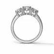 Festive Trilogy Trend timanttisormus 1,50 ct - Sivukivisormukset - 14-445-150F-VK-150 - 2