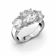 Festive Trilogy Trend timanttisormus 3,40 ct - Sivukivisormukset - 14-445-340F-VK-150 - 1