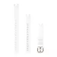 Garmin Lily 14mm silikoniranneke valkoinen 010-13068-00 - Garmin rannekkeet - 010-13068-00 - 1