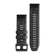 Garmin QuickFit 26mm silikoniranneke musta 010-12907-00 - Garmin rannekkeet - 010-12907-00 - 2