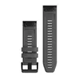 Garmin QuickFit 26mm silikoniranneke tummanharmaa 010-12864-20 - Garmin rannekkeet - 010-12864-20 - 2