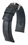 Hirsch Grand Duke nahkaranneke musta L - Nahkarannekkeet - 02528051-2-20 - 1