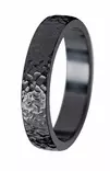 Kohinoor Black Duetto Frost Kihlasormus 006-806 - Sormukset materiaaleittain - 006-806-150 - 1