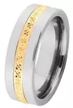 Kohinoor Duetto titaani kihlasormus 5 mm 006-051 - Titaanisormukset - 006-051-160 - 2