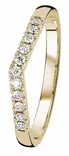 Kohinoor Estelle Syleilijä Timanttisormus 033-216K-11 - Rivitimanttisormukset - 033-216K-11-150 - 1