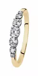 Kohinoor Noemi Timanttisormus 033-475-38 - Rivitimanttisormukset - 033-475-38-150 - 1