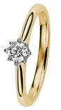 Kohinoor Rosa timanttisormus 033-260-23 - Solitaire sormukset - 033-260-23-150 - 1