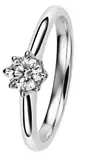 Kohinoor Rosa timanttisormus 933-260V-50B3 - Solitaire sormukset - 933-260V-50B3-150 - 1