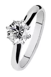 Kohinoor Rosa timanttisormus 933-260V-90B3 - Solitaire sormukset - 933-260V-90B3-150 - 1