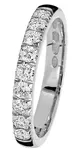 Kohinoor Selene timanttisormus 033-452V-45 - Rivitimanttisormukset - 033-452V-45-150 - 1