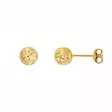 Kultaiset pallokorvakorut 6 mm timanttileikkaus - Kultakorut - HME850 - 1