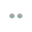 Lumoava Daisy korvakorut sininen L54228140000 - Hopeakorut - L54228140000 - 1