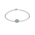 Lumoava Daisy rannekoru sininen L53228140000 - Hopeakorut - L53228140000 - 1