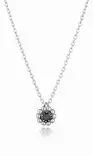 Lumoava Daisy riipus musta pieni - Hopeakorut - L56248160400 - 1