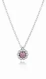 Lumoava Daisy riipus pinkki pieni - Hopeakorut - L56248150400 - 1