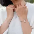 Lumoava x Moomin Pikku Myy rannekoru MO530300000 - Hopeakorut - MO530300000 - 2