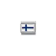 Nomination Classic Silvershine Suomen Lippu - Muotikorut - 33020710 - 2