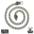 Northern Viking Jewelry Sudenpäillä + Fenrir Wolf Head NVJRS120 - Teräskorut - NVJRS120 - 2