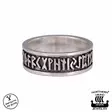 Northern Viking Jewelry Viking Rune sormus - Hopeasormukset - NVJ-H-SO027-190 - 1