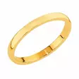 Sandberg Aamurusko kihlasormus 2,1 mm E-110 - Keltakultasormukset - E-110-150 - 2