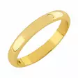 Sandberg Aamurusko kihlasormus 3 mm E-320 - Keltakultasormukset - E-320-170 - 1