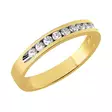 Sandberg Kassiopeia Timanttisormus M-39 0,24 ct - Rivitimanttisormukset - M-39-150 - 1
