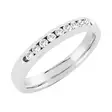 Sandberg Kassiopeia Timanttisormus M-48w 0,18 ct - Rivitimanttisormukset - M-48w-150 - 1