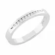 Sandberg Kassiopeia timanttisormus 0,10 ct M-37w - Rivitimanttisormukset - M-37w-150 - 2